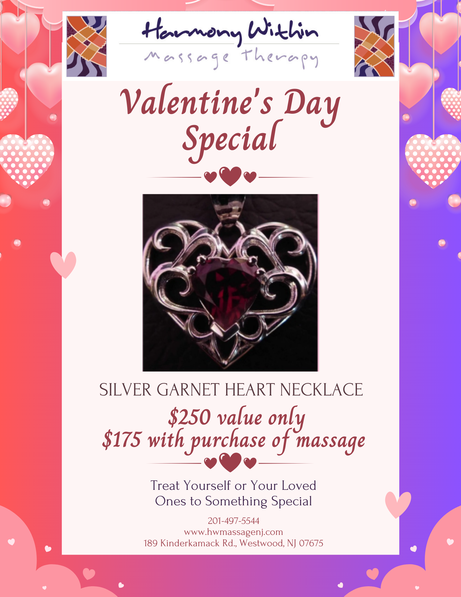 Valentines Day Necklace Special